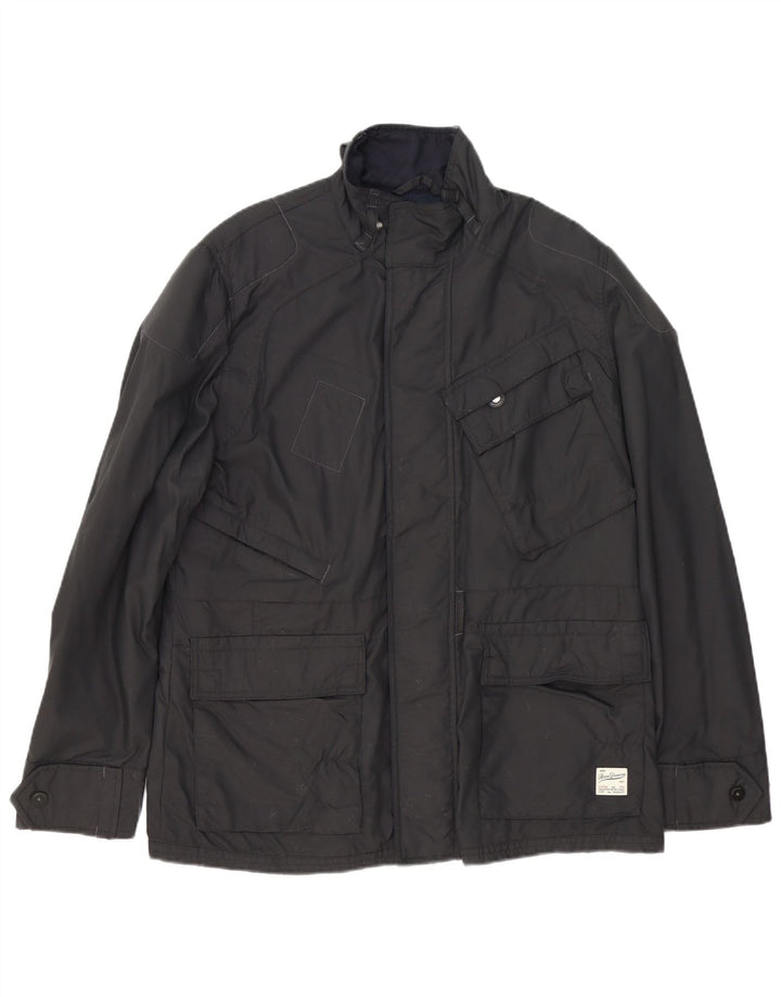 Jachetă G-Star pentru bărbați, UK 42 XL, nailon negru