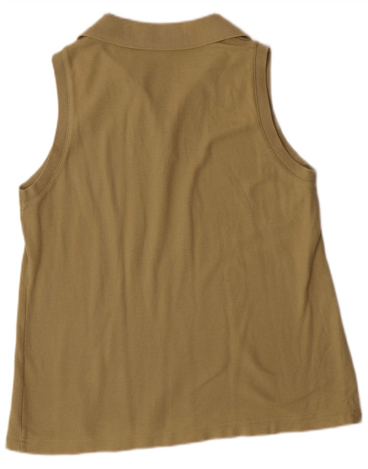 Tricou polo fără mâneci pentru femei FILA IT 48 XL kaki