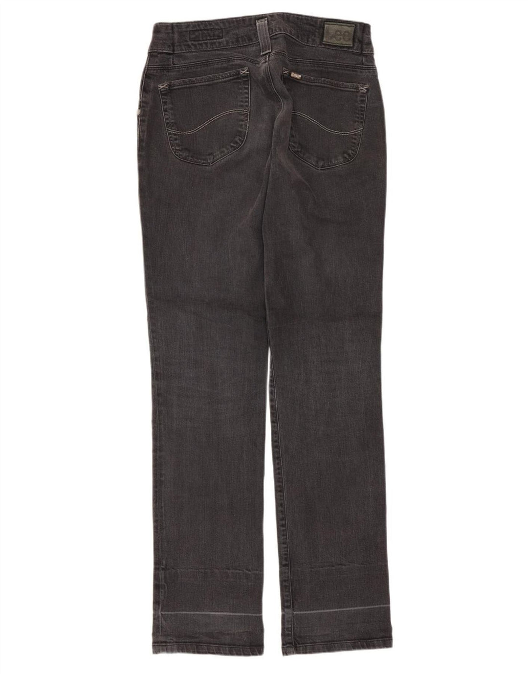 Blugi drepti Lee pentru femei W30 L33 bumbac negru