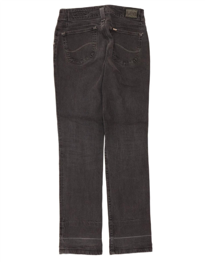Blugi drepti Lee pentru femei W30 L33 bumbac negru