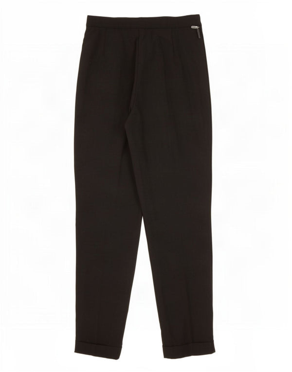 Pantaloni casual conici pentru femei Marks & Spencer UK 14 Medium W28 L28 Negru