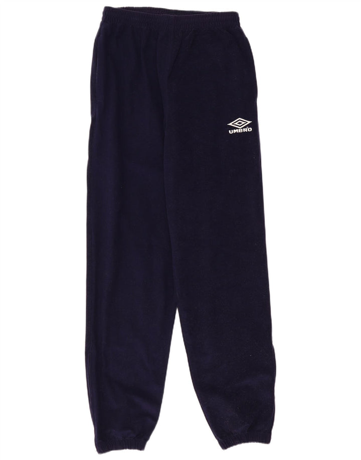 UMBRO Pantaloni de trening din velur pentru bărbați Pantaloni de jogging Mediu Bleumarin