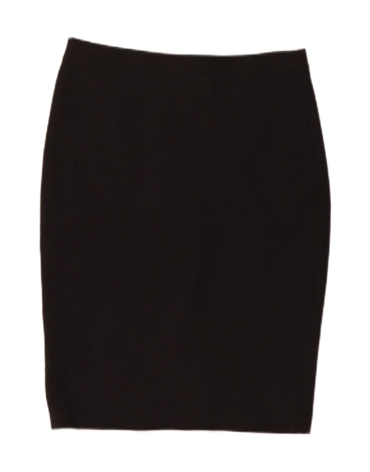 Fusta creion pentru femei Marks & Spencer UK 10 Small W30 Poliester gri