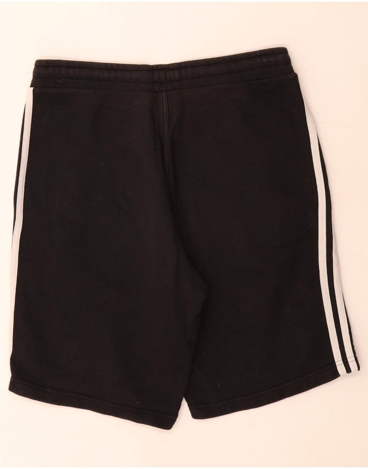 Pantaloni scurți sport pentru bărbați Adidas, bumbac mediu negru
