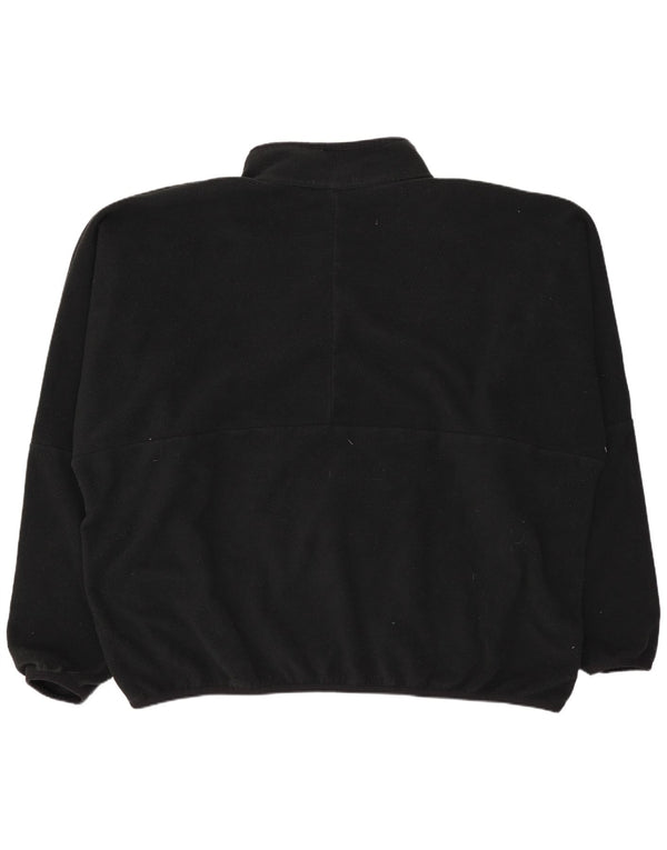 Pulover Nike pentru bărbați, cu fermoar și gât, poliester verde 2XL