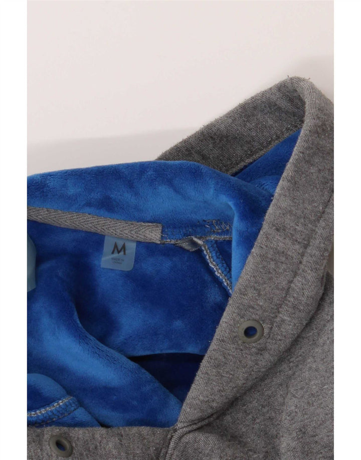 Pulover Guess pentru bărbați, gri mediu, poliester color bloc