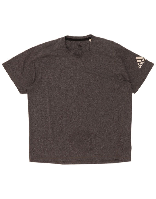 Tricou pentru bărbați Adidas Aeroready Top XL poliester cu pături gri