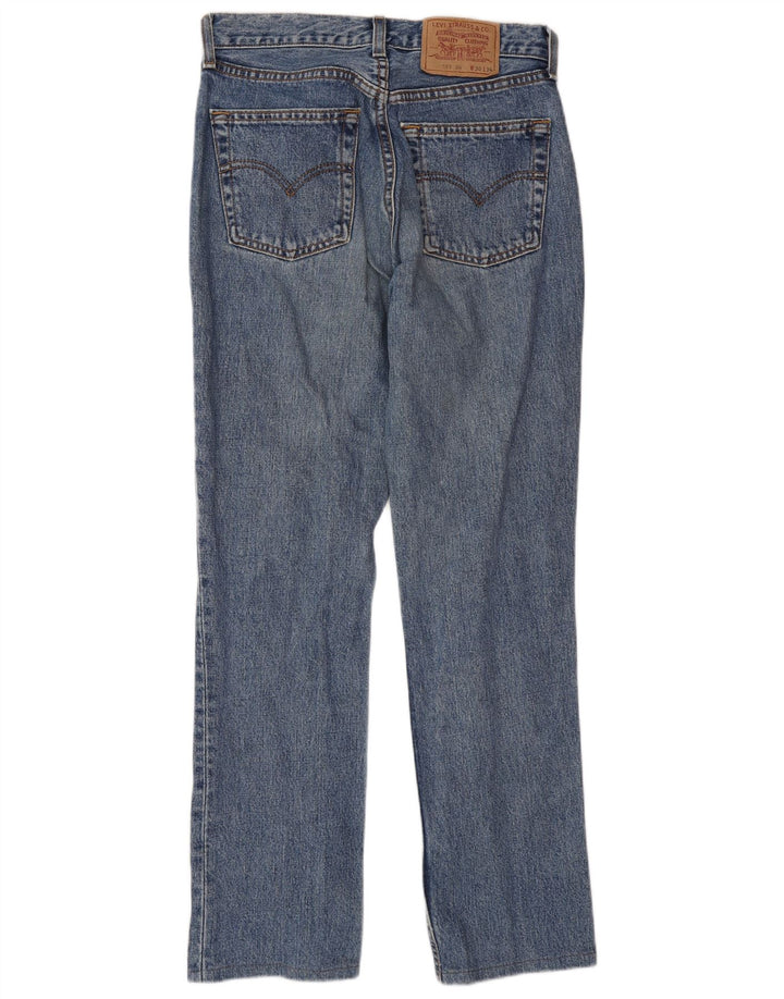 Blugi drepti 595 pentru femei Levi's L30 L34 Bumbac albastru