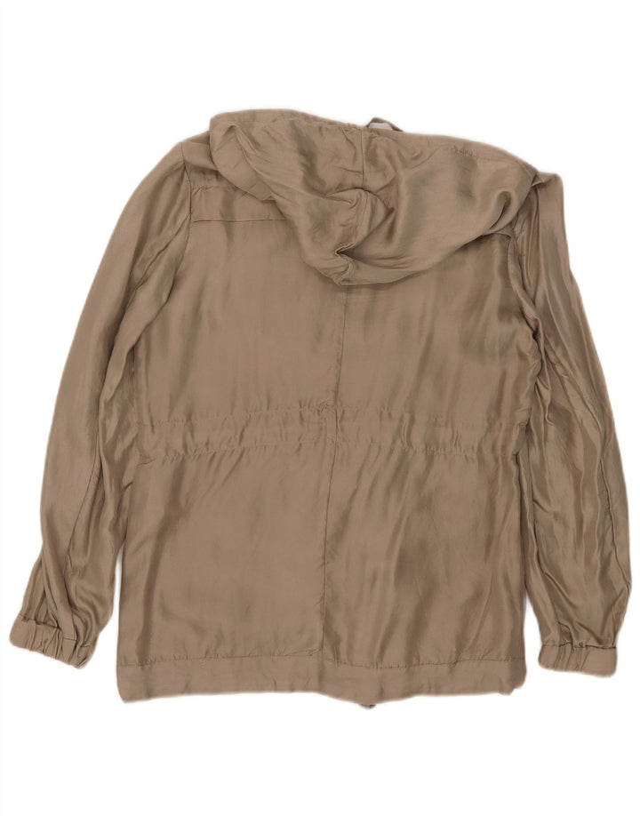 Guess By Marciano Jachetă cu glugă pentru femei IT 40 Small Beige Silk