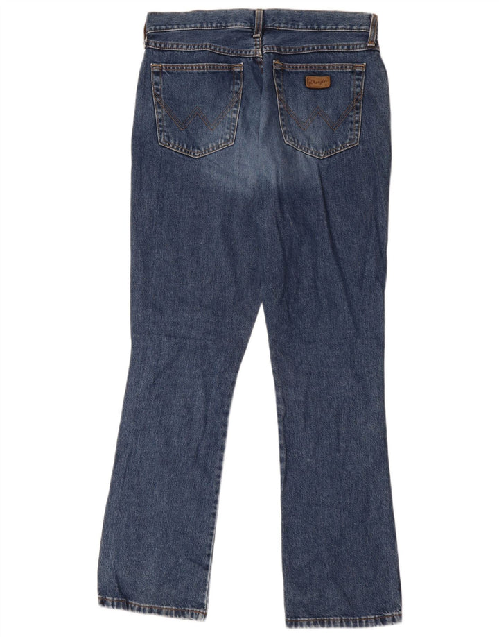 Blugi pentru bărbați Bootcut Wrangler W34 L32 Albastru