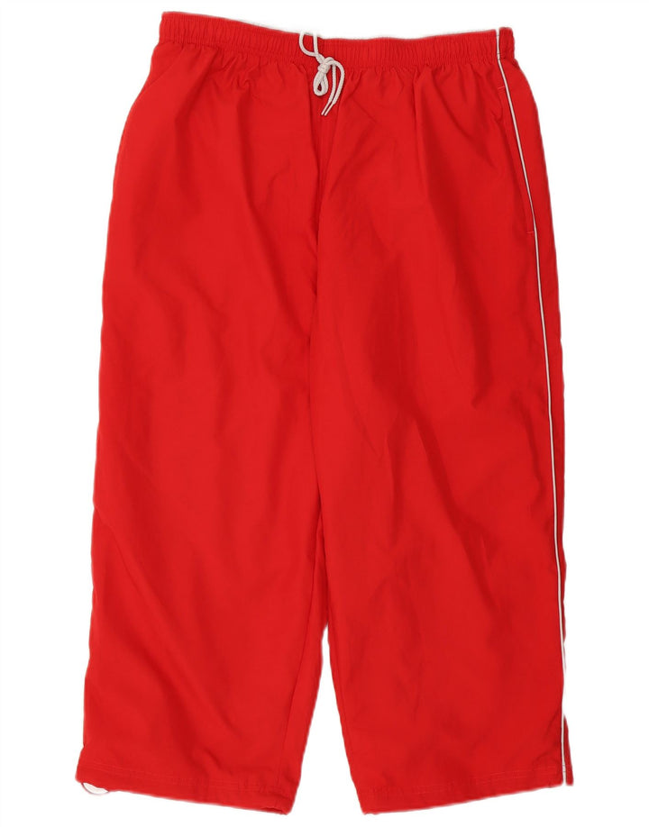Pantaloni de trening Reebok Capri pentru bărbați, roșii mari