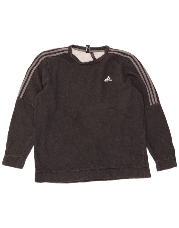 Hanorac pentru bărbați ADIDAS Jumper XL bumbac gri