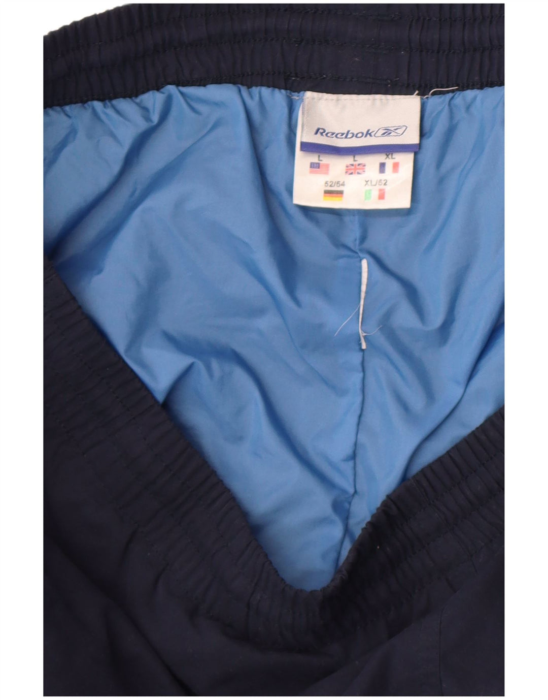 Pantaloni de trening pentru bărbați Reebok Joggeri mari bleumarin