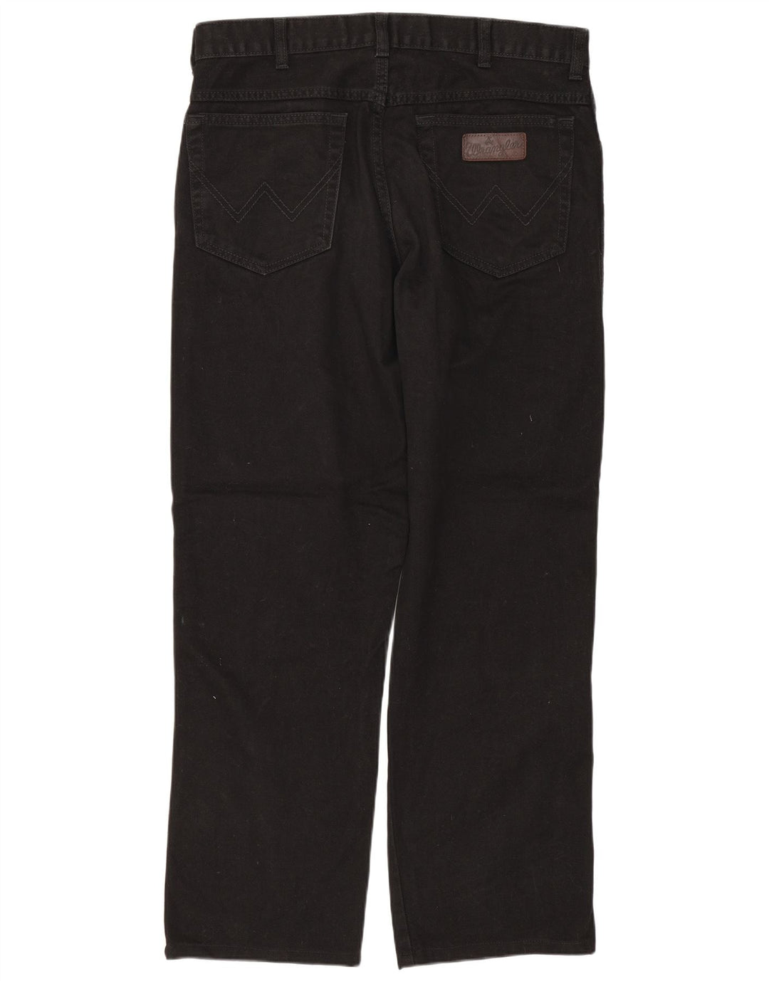 WRANGLER Blugi drepte pentru bărbați Texas W34 L28 bumbac negru