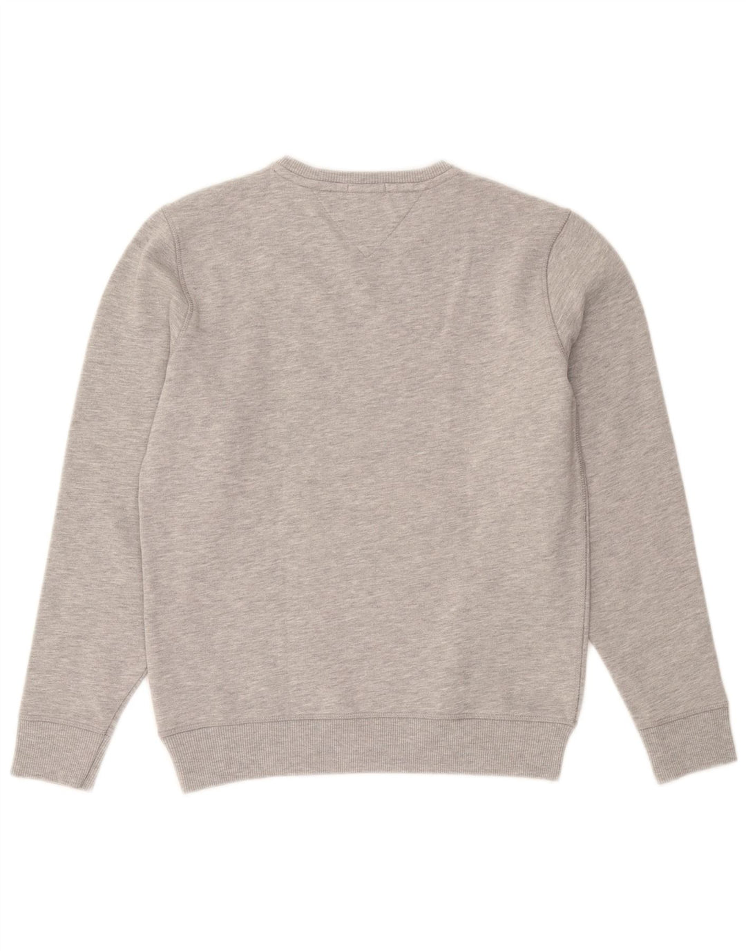 TOMMY HILFIGER Mens Regular Fit Sweatshirt Jumper Small Grey Cotton