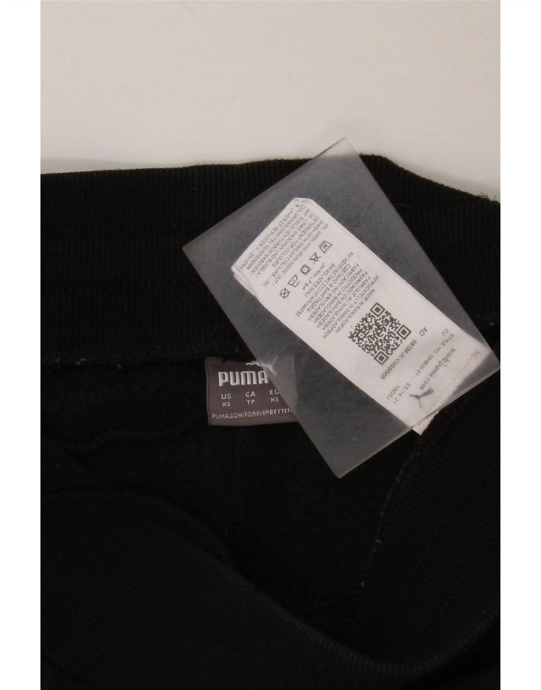 Pantaloni de trening PUMA pentru femei Joggeri UK 6 XS Bumbac negru