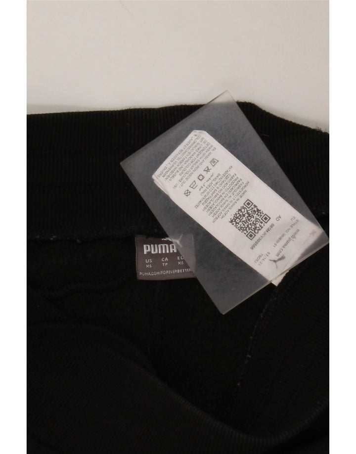 Pantaloni de trening PUMA pentru femei Joggeri UK 6 XS Bumbac negru