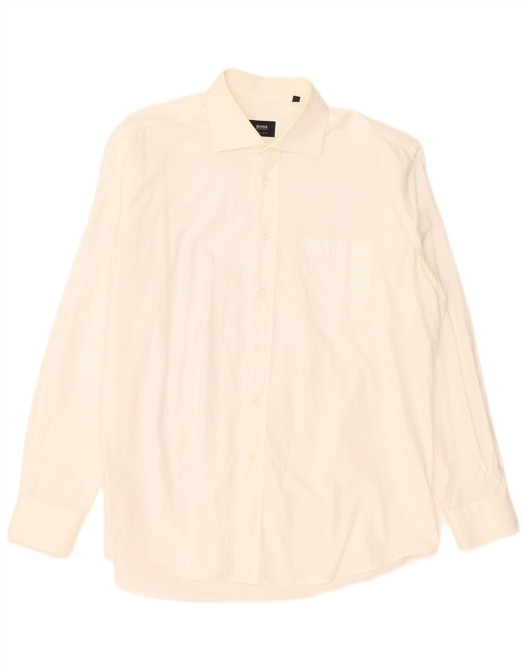 Cămașă pentru bărbați Hugo Boss Mărimea 44 17 1/2 XL Alb