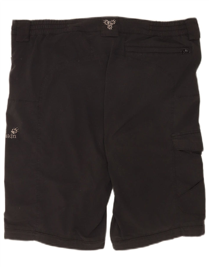 Pantaloni scurti cargo Jack Wolfskin pentru femei UK 12/14 Medium W34 Black