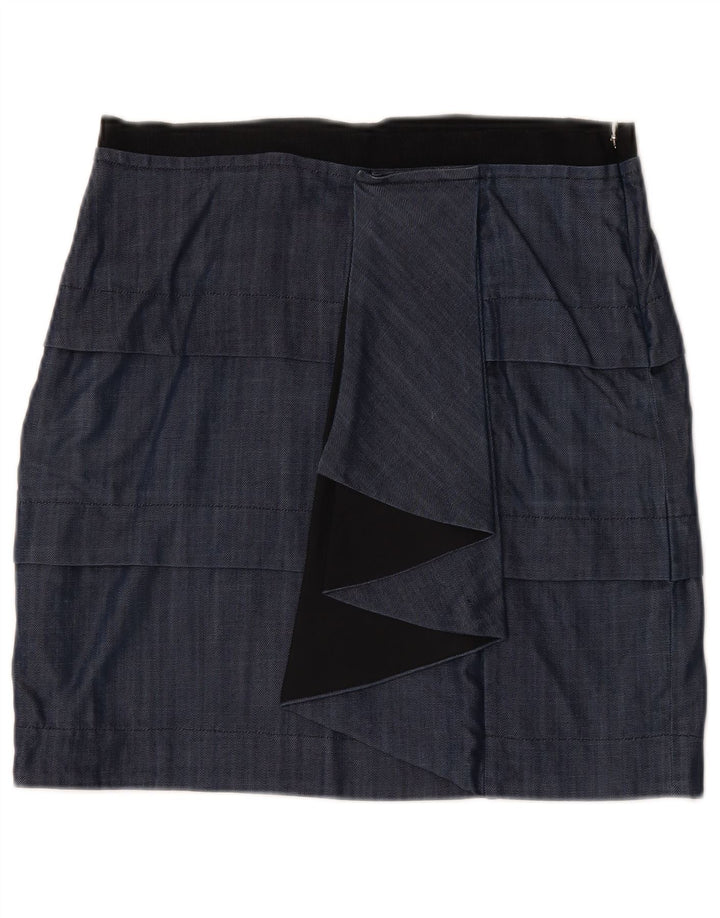 Max&Co. Fusta peplum pentru femei mare W32 bleumarin, viscoză