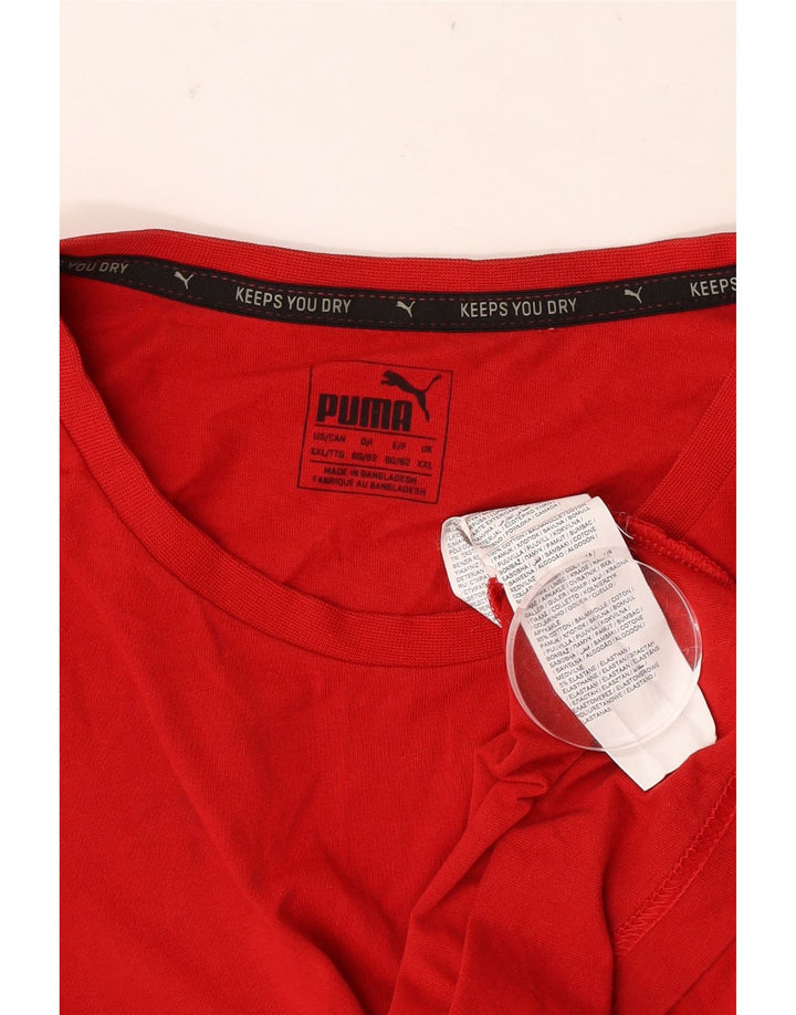 Tricou pentru bărbați Puma Top 2XL bumbac roșu