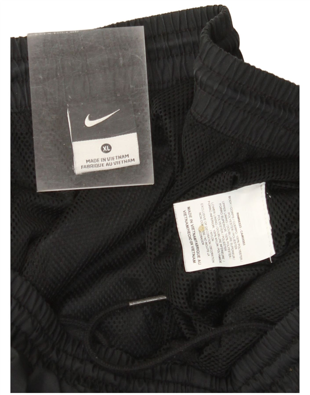 Pantaloni de trening NIKE pentru bărbați XL, negru, poliester color bloc