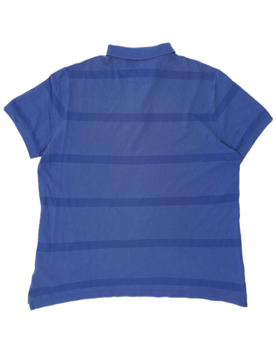 Tricou polo pentru bărbați MASSIMO DUTTI 2XL cu dungi albastre