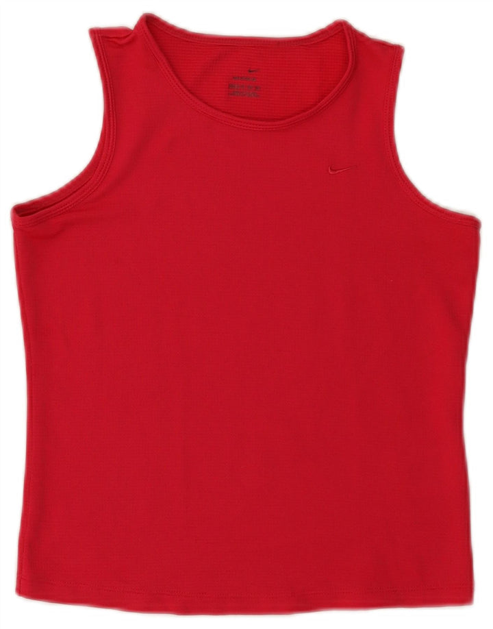 Top cu vestă crop Nike pentru femei US 0/2 XS poliester roz
