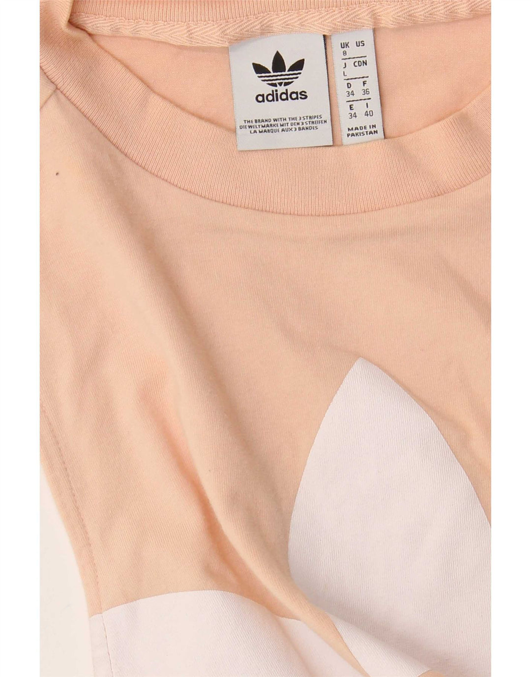 Vesta grafică pentru femei Adidas UK 8 Small Beige