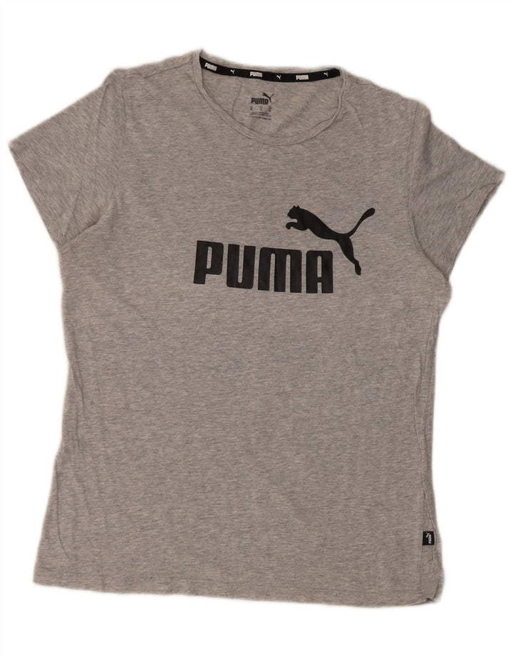 Tricou grafic PUMA pentru femei Top UK 14 Medium Gri