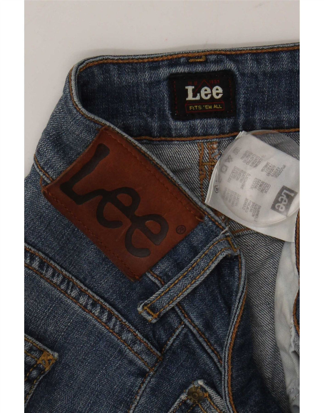 Blugi Lee Amy drepte pentru femei W30 L29 Bumbac albastru