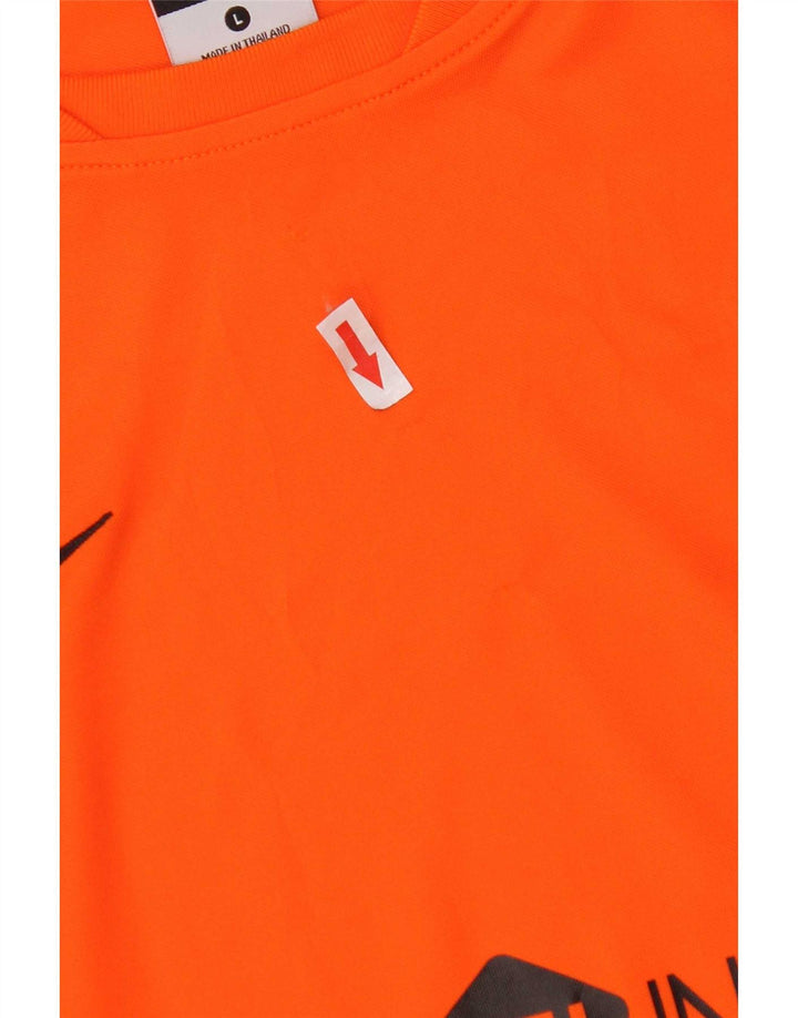 Tricou grafic Nike pentru femei Top mare poliester portocaliu