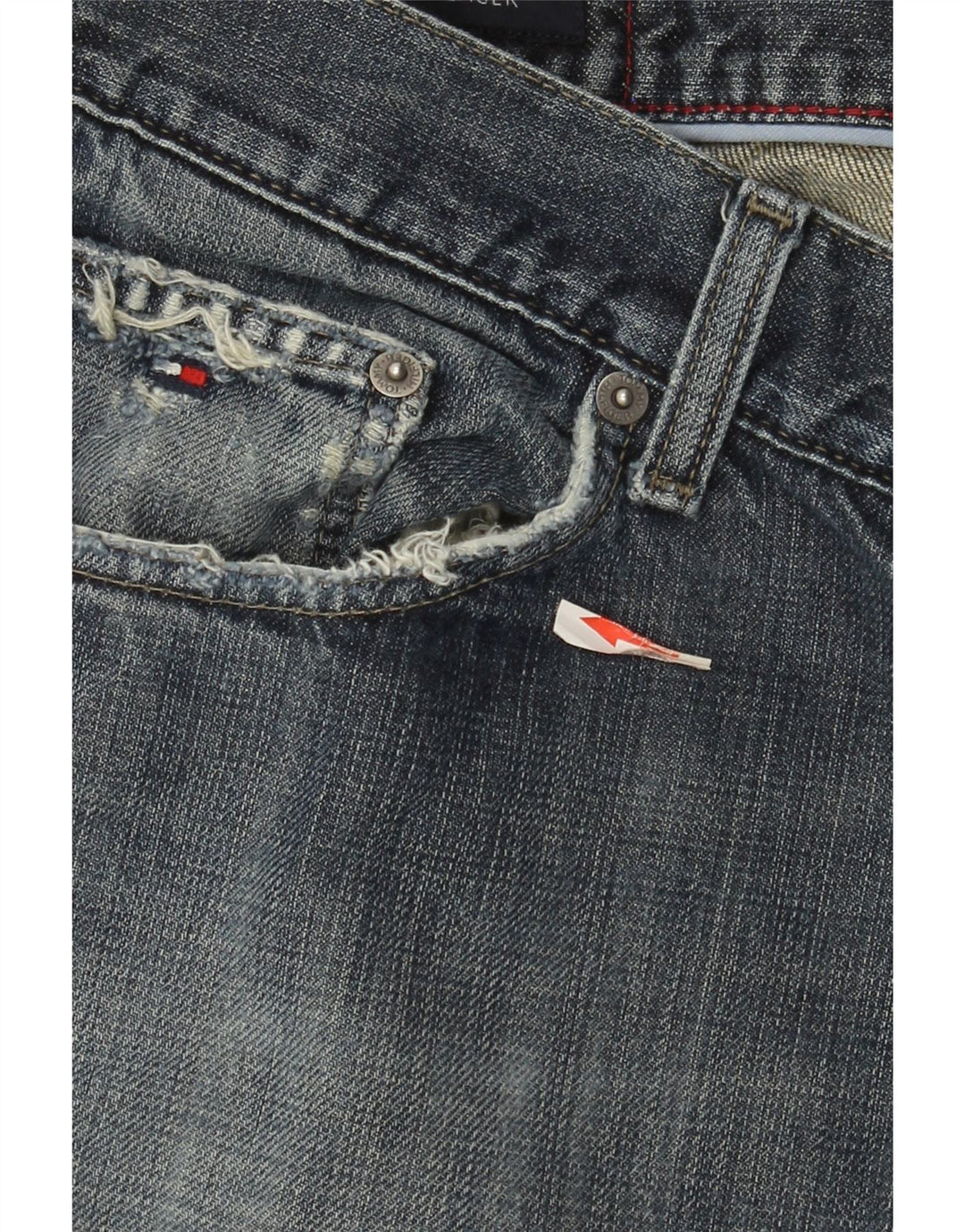 Blugi drepti pentru bărbați Tommy Hilfiger W40 L32 Bumbac albastru