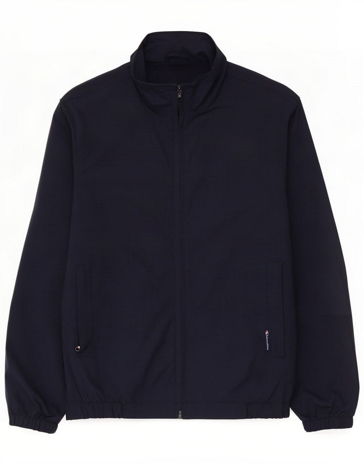 Champion Mens Trening Top Jacket Medium Bluemarin Blue
