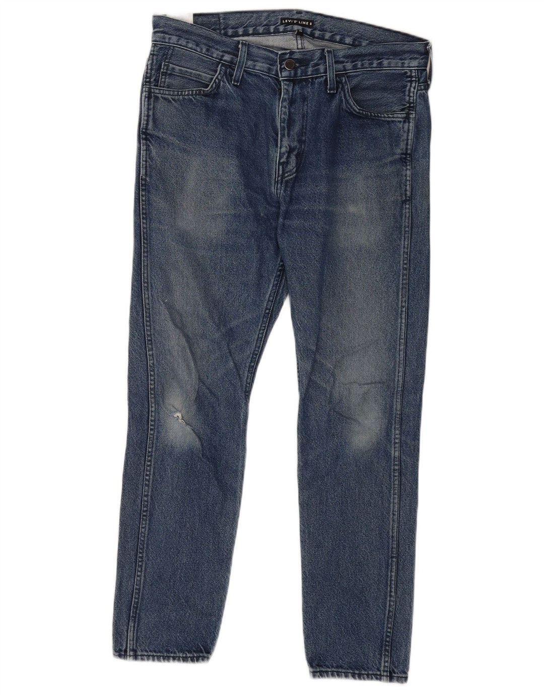 Blugi Levi's pentru bărbați Line 8 Slim W32 L30 Bumbac albastru