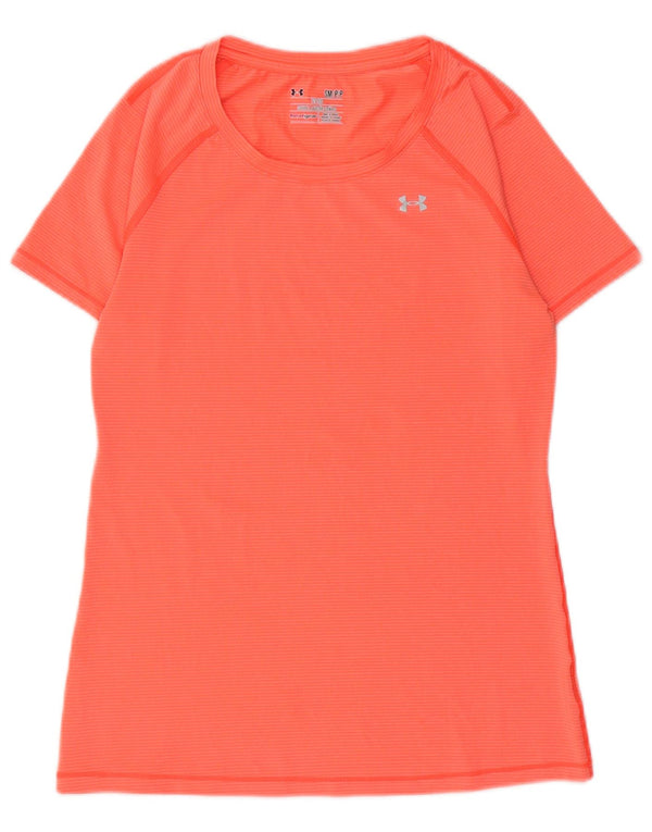 Tricou Under Armour pentru femei Heat Gear Top UK 10 Poliester portocaliu mic