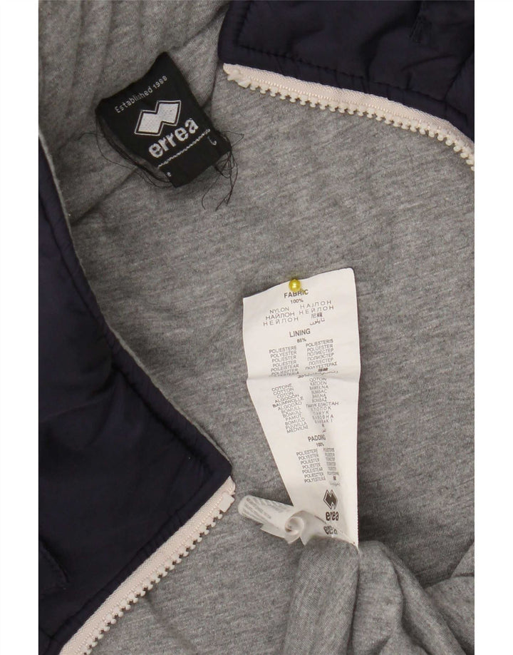 Gilet căptușit pentru bărbați Errea UK 40 mare nailon bleumarin