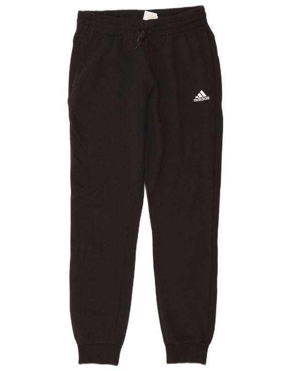 Pantaloni de trening cu grafic pentru femei Adidas Pantaloni de jogging UK 8/10 Small Black