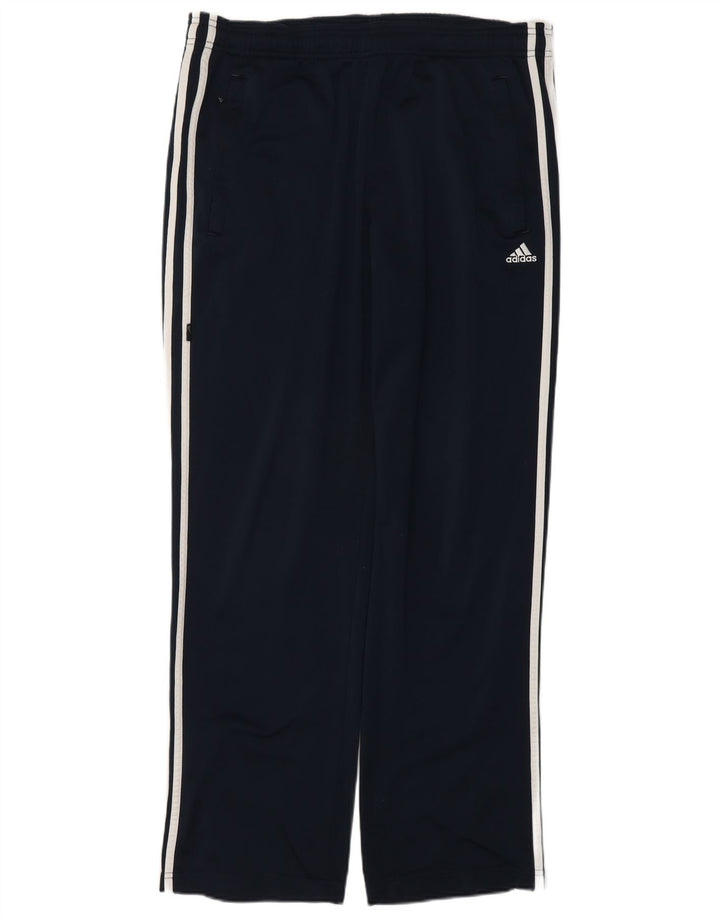 Pantaloni de trening Adidas pentru bărbați, poliester, albastru mic