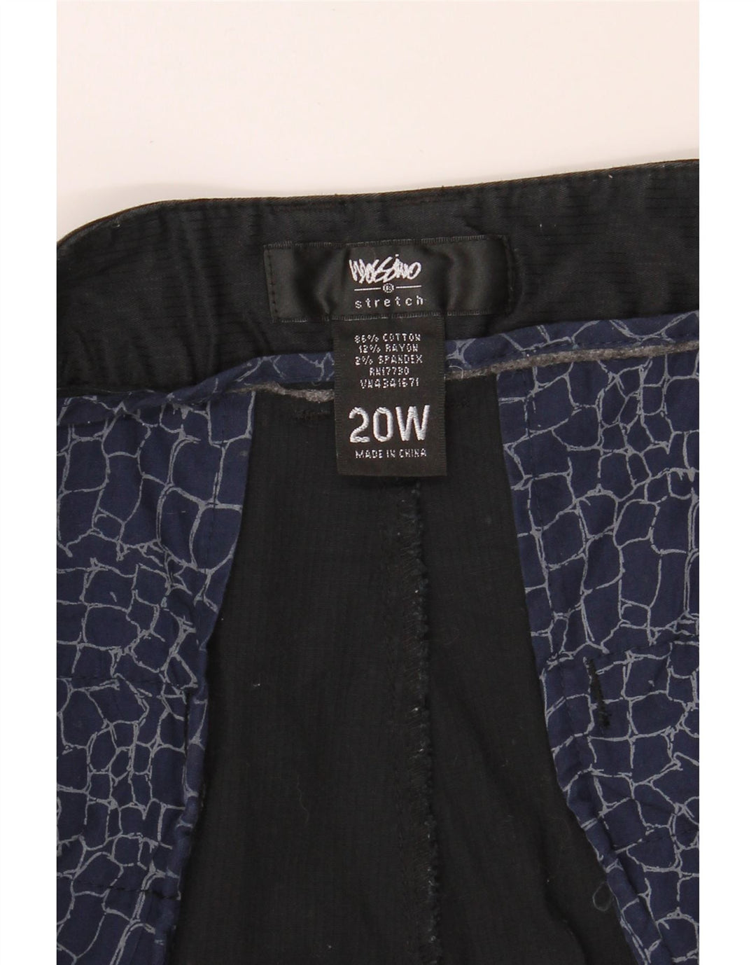MOSSIMO Womens Stretch Bootcut Chino Trousers US 20 3XL W40 L31 Black Vintage Mossimo and Second-Hand Mossimo from Messina Hembry 
