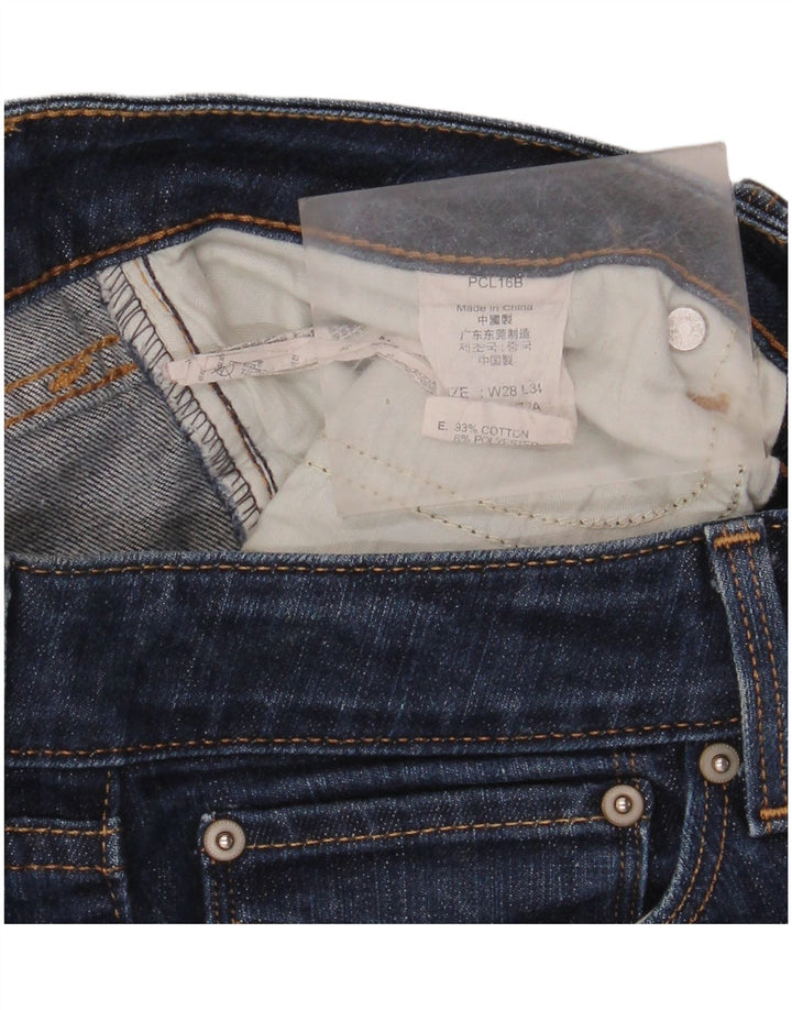 Blugi skinny pentru damă LEVI'S Bold Curve W28 L34 bumbac bleumarin