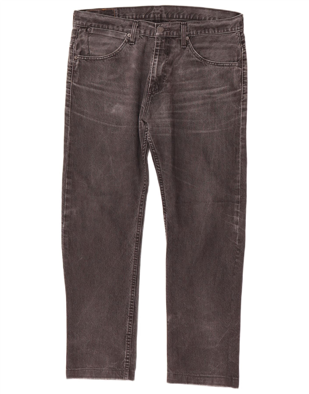 Blugi drepti pentru bărbați Levi's 504 W34 L29 bumbac gri