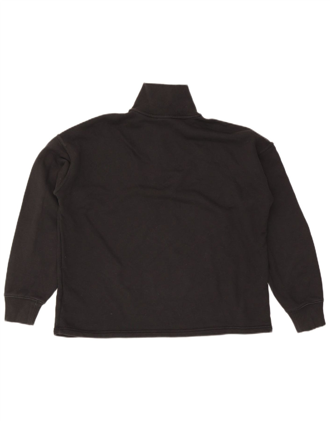 Pulover supradimensionat pentru femei Adidas UK 10 Bumbac negru mic