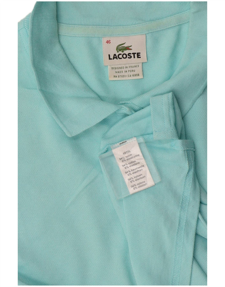 Tricou polo Lacoste pentru femei Mărimea 46 XL Bumbac albastru