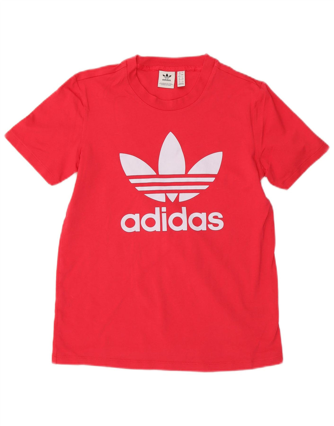 Tricou grafic ADIDAS pentru femei Top UK 12 Medium Pink Bumbac
