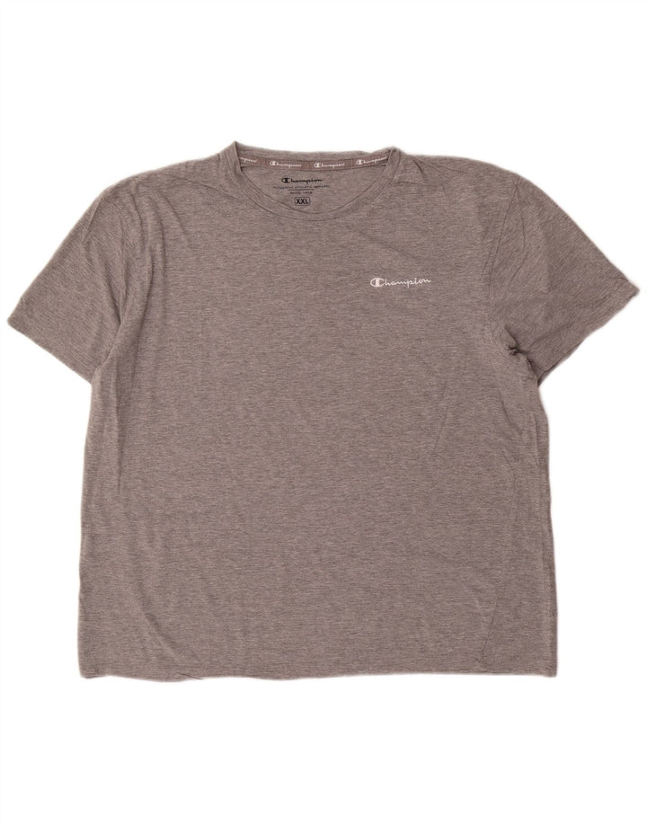 Tricou Bărbați Champion Top 2XL Gri Pete