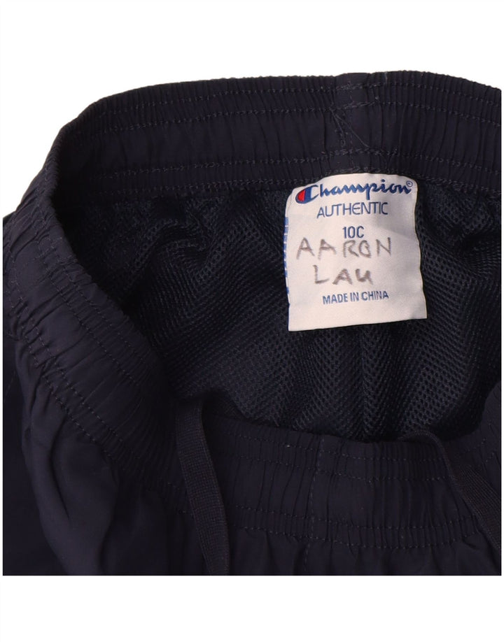 Pantaloni de trening Champion Băieți 9-10 ani Poliester bleumarin
