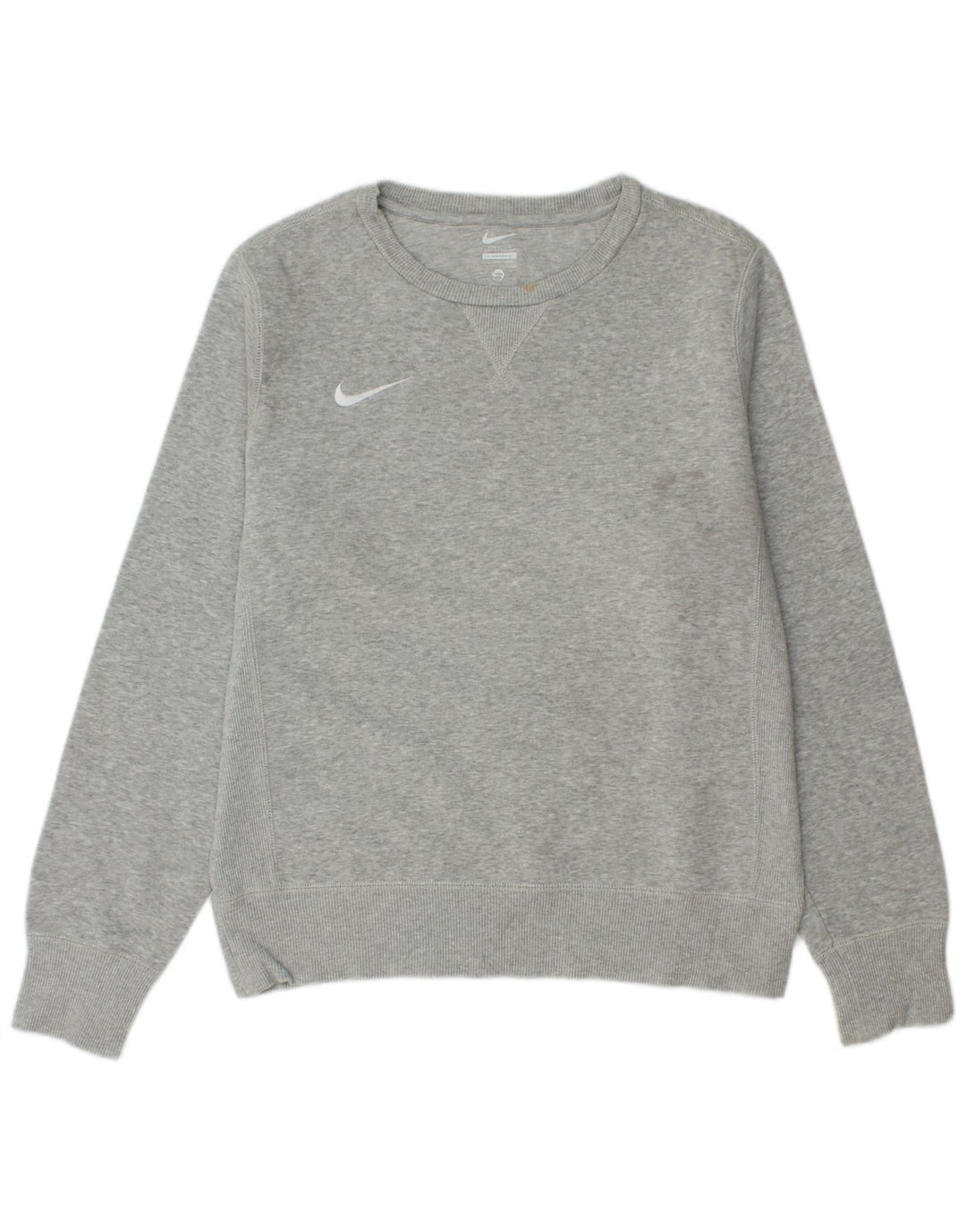 Pulover Nike pentru bărbați, bumbac cu pete mici, gri