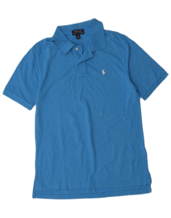 Polo Ralph Lauren băieți polo 14-15 ani mare bumbac albastru
