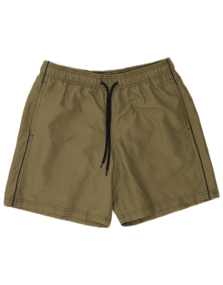 Pantaloni scurți de înot pentru bărbați Marks & Spencer, poliester mediu kaki